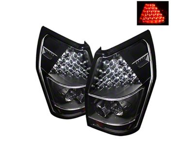 Spyder Auto Dodge Magnum 05-08 LED Tail Lights Black ALT-YD-DMAG05-LED-BK - 5002365