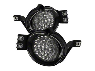 Spyder Auto Dodge Ram 02-08/Durango 04-06 LED Fog Lights w/Switch Clear - 5015600