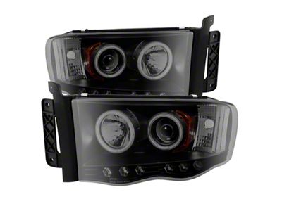 Spyder Auto Dodge Ram 1500 02-05 03-05 Projector Headlights CCFL Halo - 5078797