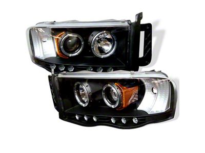 Spyder Auto Dodge Ram 1500 02-05/Ram 2500 03-05 Projector Headlights LED - 5009975