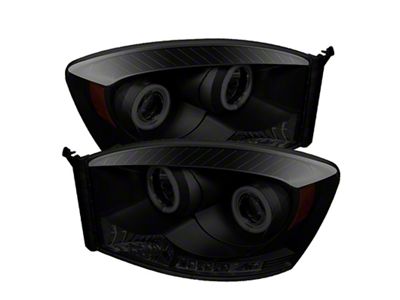 Spyder Auto Dodge Ram 1500 06-08 06-09 Projector Headlights CCFL Halo - 5078803
