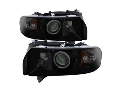Spyder Auto Dodge Ram 1500 94-01 Sport Projector Headlights LED Halo - 5078414