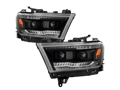 Spyder Auto Dodge Ram 19-20 High-power LED Module - Black PRO-YD-DR19HALAP-SEQ-BK - 5087645