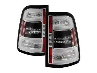Spyder Auto Dodge Ram 19-20 LED Tail Light Chrome ALT-YD-DR19HAL-SEQ-C - 5087300