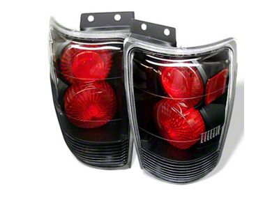 Spyder Auto Ford Expedition 97-02 Euro Style Tail Lights Black ALT-YD-FE97-BK - 5002822