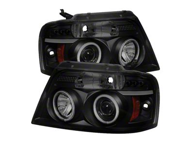 Spyder Auto Ford F150 04-08 Projector Headlights V 2 CCFL Halo - 5078834