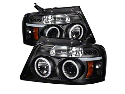 Spyder Auto Ford F150 04-08 Projector Headlights Version 2 CCFL Halo - 5030085