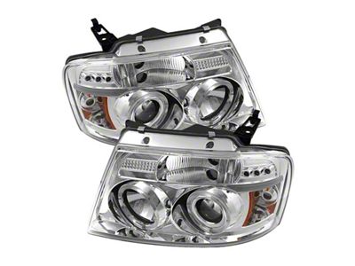 Spyder Auto Ford F150 04-08 Projector Headlights Version 2 LED Halo - 5010216