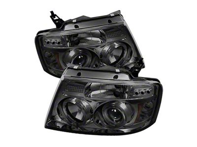 Spyder Auto Ford F150 04-08 Projector Headlights Version 2 LED Halo - 5010223