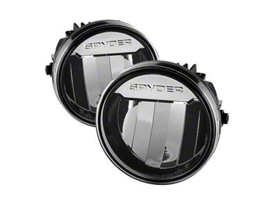 Spyder Auto LED Fog Lights Chrome FL-YD-FF15009-LED-C - 5081063