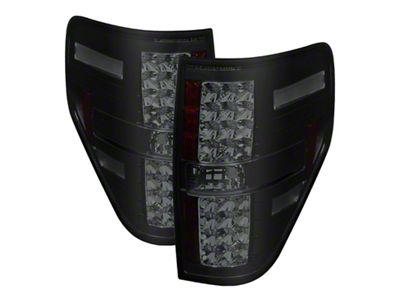 Spyder Auto Ford F150 09-14 LED Tail Lights Black Smoke ALT-YD-FF15009-LED-BSM - 5078148