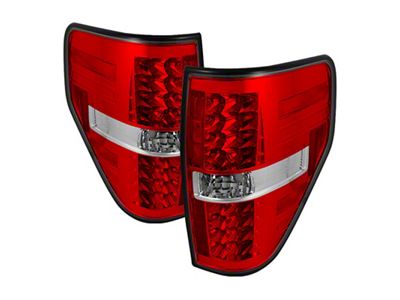 Spyder Auto Ford F150 09-14 LED Tail Lights Red Clear ALT-YD-FF15009-LED-RC - 5008534