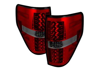 Spyder Auto Ford F150 09-14 LED Tail Lights Red Smoke ALT-YD-FF15009-LED-RS - 5012012
