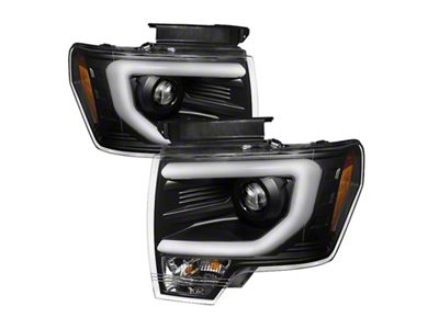 Spyder Auto Ford F150 13-14 Projector Fctry Xenon Model- Light Bar - 5077646