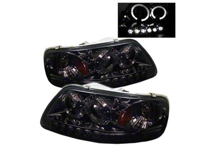 Spyder Auto Ford F150 97-03 Projector - LED Halo Amber Reflctr - 5010285