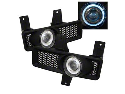 Spyder Auto Ford F150 97-98/F250 LD 97-98 Halo Projector Fog Lights - 5021328