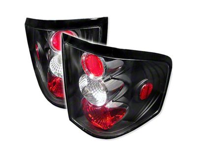 Spyder Auto Ford F150 Flareside 04-08 Euro Style Tail Lights Black - 5003225