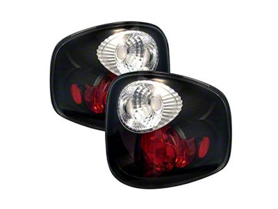 Spyder Auto Ford F150 Flareside 97-03 Euro Style Tail Lights Black - 5003379