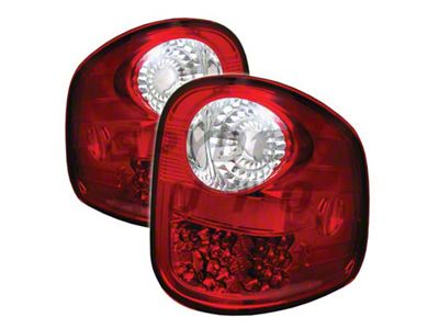 Spyder Auto Ford F150 Flareside 97-03 LED Tail Lights Red Clear - 5003423