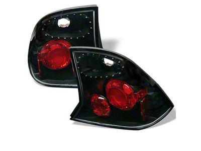 Spyder Auto Ford Focus 00-04 4Dr Euro Style Tail Lights Black - 5003072