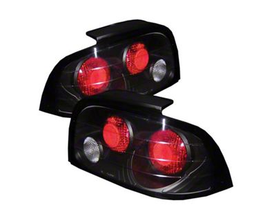 Spyder Auto Ford Mustang 96-98 Euro Style Tail Lights Black ALT-YD-FM96-BK - 5003621