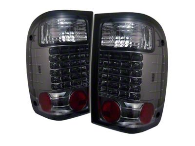 Spyder Auto Ford Ranger 01-05 LED Tail Lights Smoke ALT-YD-FR98-LED-SM - 5003874