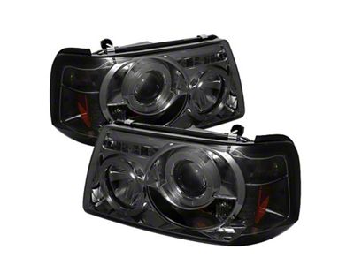 Spyder Auto Ford Ranger 01-11 1PC Projector Headlights LED Halo LED - 5010513