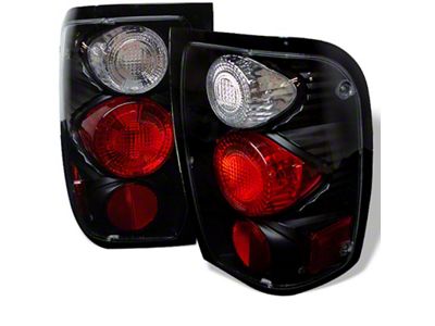 Spyder Auto Ford Ranger 98-00 Euro Style Tail Lights Black ALT-YD-FR98-BK - 5003805