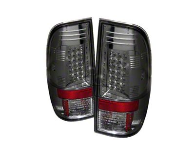 Spyder Auto Ford Super Duty 08-15 LED Tail Lights Smoke ALT-YD-FS07-LED-SM - 5003935