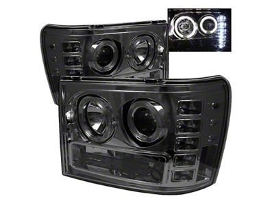 Spyder Auto GMC Sierra 1500/2500/3500 07-13 Projector Headlights LED Halo- LED - 5010629