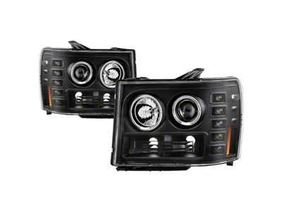 Spyder Auto GMC Sierra 1500/GMC Sierra Denali 08-13 Projector LED Halo- 5086020