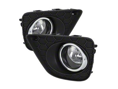 Spyder Auto Honda Accord 2013-2015 2Dr OEM Fog Lights W/Switch- Clear - 5079855