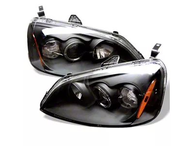 Spyder Auto Honda Civic 01-03 2/4DR Projector Headlights - LED Halo - 5010759
