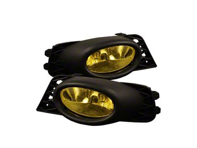 Spyder Auto Honda Civic 09-11 4Dr OEM Fog Lights W/Switch- Yellow - 5020703