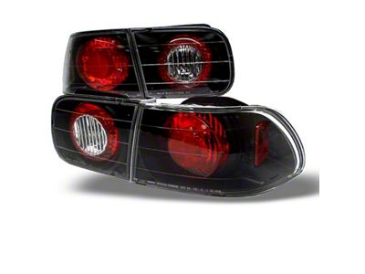 Spyder Auto Honda Civic 92-95 2/4DR Euro Style Tail Lights Black - 5004581