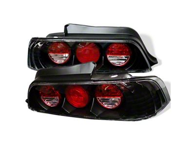 Spyder Auto Honda Prelude 97-01 Euro Style Tail Lights Black ALT-YD-HP97-BK - 5005274