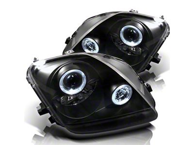 Spyder Auto Honda Prelude 97-01 Projector Headlights LED Halo Black High - 5011039