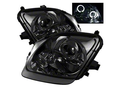 Spyder Auto Honda Prelude 97-01 Projector Headlights LED Halo Smoke High - 5011053