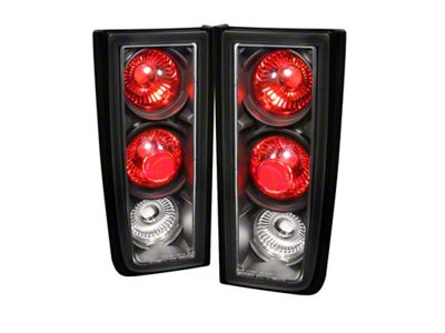 Spyder Auto Euro Style Tail Lights Black - 5005199