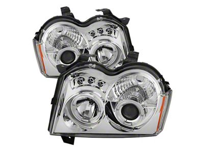 Spyder Auto Jeep Grand Cherokee 05-07 Projector Headlights LED Halo LED - 5011107