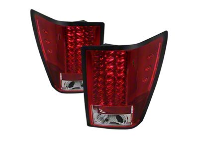 Spyder Auto Jeep Grand Cherokee 07-10 LED Tail Lights Red Clear - 5070203