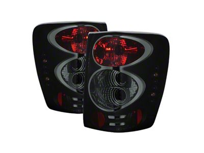 Spyder Auto Jeep Grand Cherokee 99-04 Euro Style Tail Lights Black - 5078209