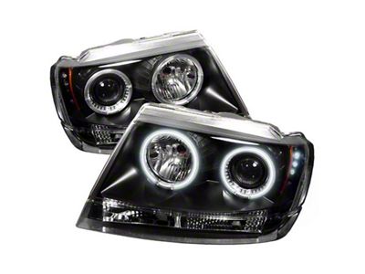 Spyder Auto Jeep Grand Cherokee 99-04 Projector Headlights CCFL Halo LED - 5011121