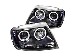 Spyder Auto Projector Headlights LED Halo (99-04 Jeep Grand Cherokee)
