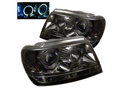 Spyder Auto Jeep Grand Cherokee 99-04 Projector Headlights LED Halo LED - 5011169