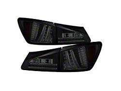 LED Tail Lights Black Smoke (06-08 Lexus IS250)