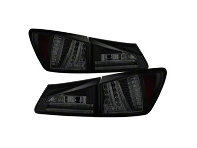 Spyder Auto Lexus IS250 06-08 LED Tail Lights Black Smoke ALT-YD-LIS06-LED-BSM - 5080790