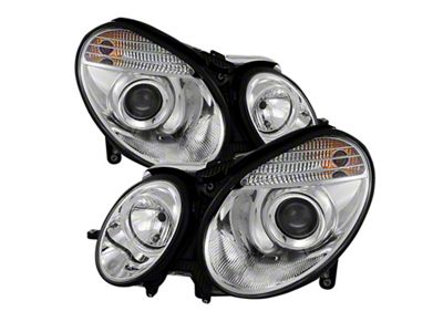 Spyder Auto Mercedes Benz E-Class 03-06 Projector Headlights Halogen Model Only- 5042163