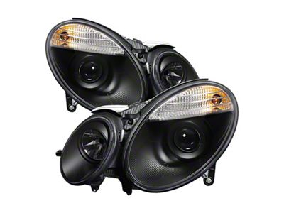 Spyder Auto Mercedes Benz E-Class 07-09 Projector Headlights Halogen Model Only - 5042217