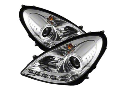 Spyder Auto Mercedes Benz SLK 05-10 Projector Xenon/HID Model- DRL Chrm - 5014993